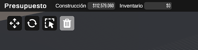 Presupuesto y herramientas de edición