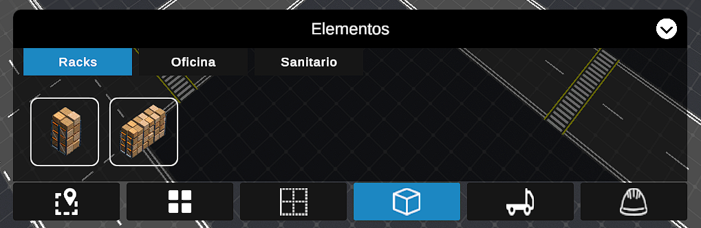Categorías de elementos que se pueden construir, comprar o contratar